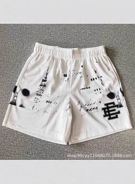 Men's Camo Print Shorts Regular Fit Casual Street Shorts