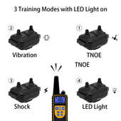 宠物用品训狗器狗止吠器遥控远距离训练项圈狗狗防止叫器代发