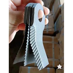 粉碎刀片锯齿刀片仁达前置玉米收割机刀片还田秸秆刀灭茬专用包邮