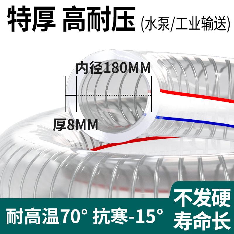耐高温进水管pvc加厚防冻PVC管
