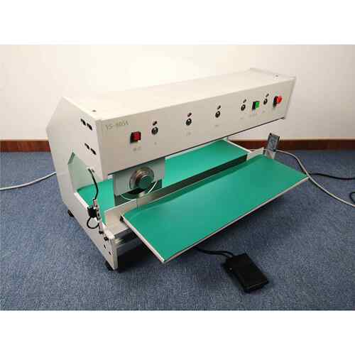 pcb裁板V槽走TVO刀式自 动切板机 pcb板铝机基板毛分切无边不变形
