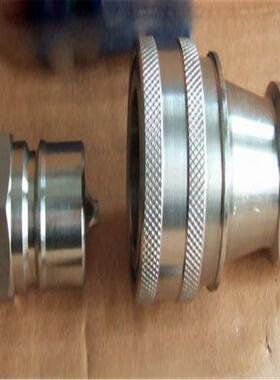 供应 4寸自开闭式快速接头 KZF不锈钢接头耐温耐腐液压快速接头