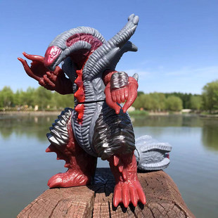 大怪兽大号瓦拉隆软胶怪兽模型布莱泽玩偶盖巴鲁加二代巴赞甲玩具