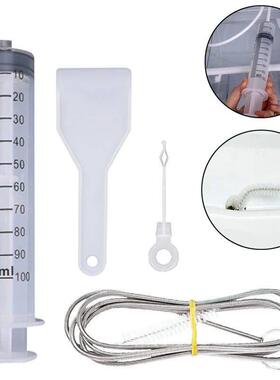 5Pcs/Set Refrigerator Drain Hole Clog Remover Dredge Cleanin