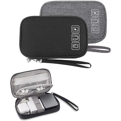 Cable Gadget Organizer Storage Bag Pouch Portable Electronic