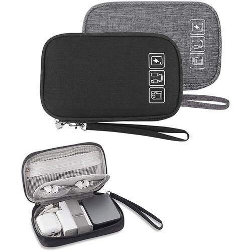 Cable Gadget Organizer Storage Bag Pouch Portable Electronic