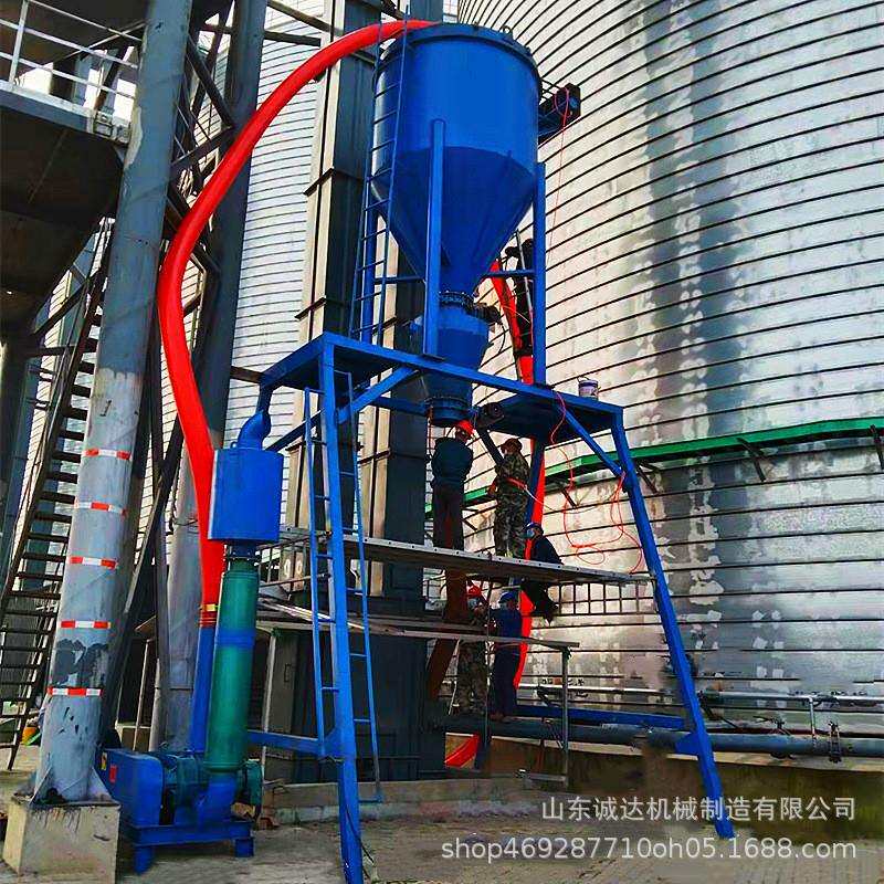 烟台电厂检修抽灰机工业粉料装料仓吸灰机150型负压式气力输送机