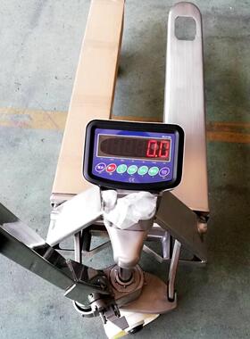 出口台湾3000kg不锈钢叉车电子秤2000公斤1500kg带打印防水叉车秤