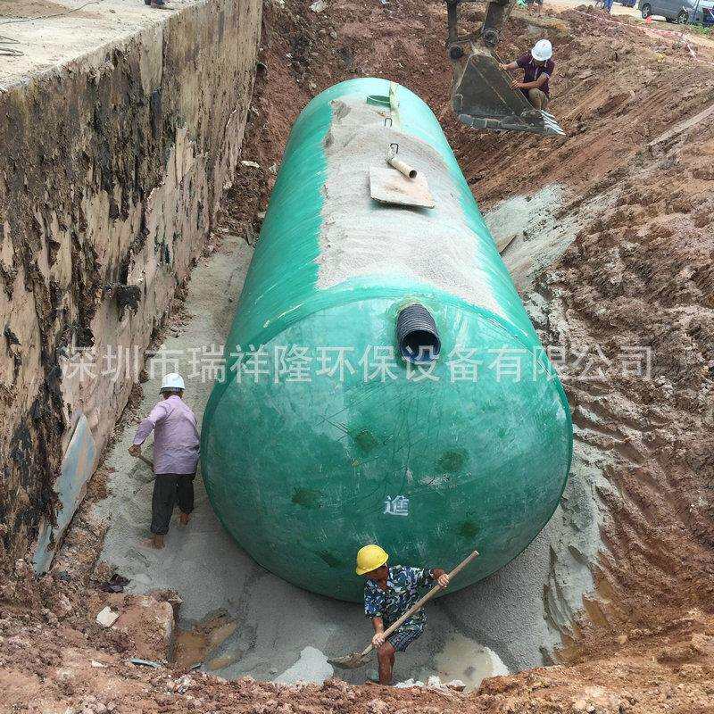 20立方化粪池缠绕玻璃钢防腐耐用新型整体环保型防渗耐久环保节能