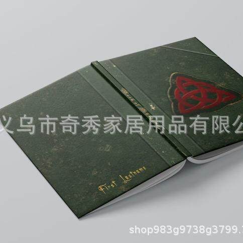 新款Charmed影子之书创意复古设计个性化精装内衬魔法书
