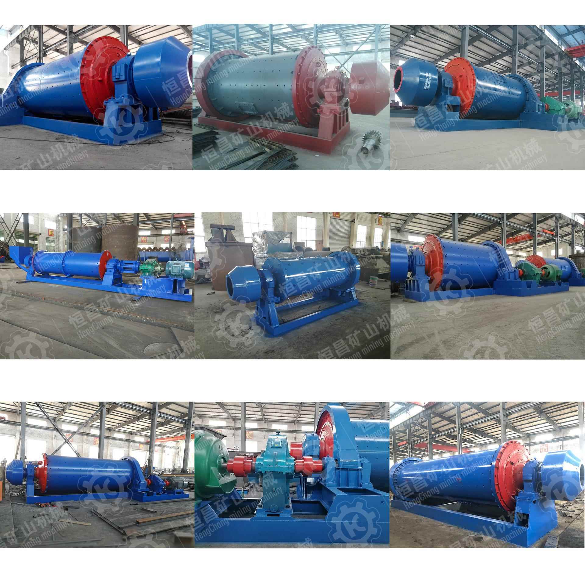 湿式球磨机滚轮式球磨机慢速磨机滚0轴式球釉2球型号定制20V38V