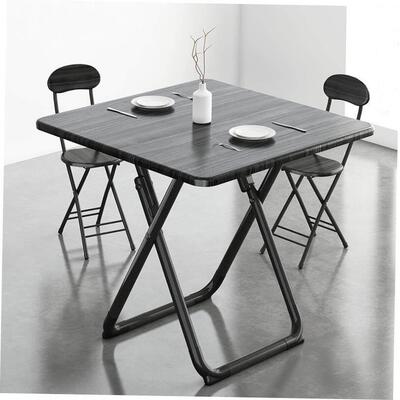 Foldable Square table family dining table and chair combinat