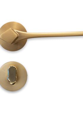 直销简约锌合金卧室门锁磁吸房门锁木门锁XFT-208