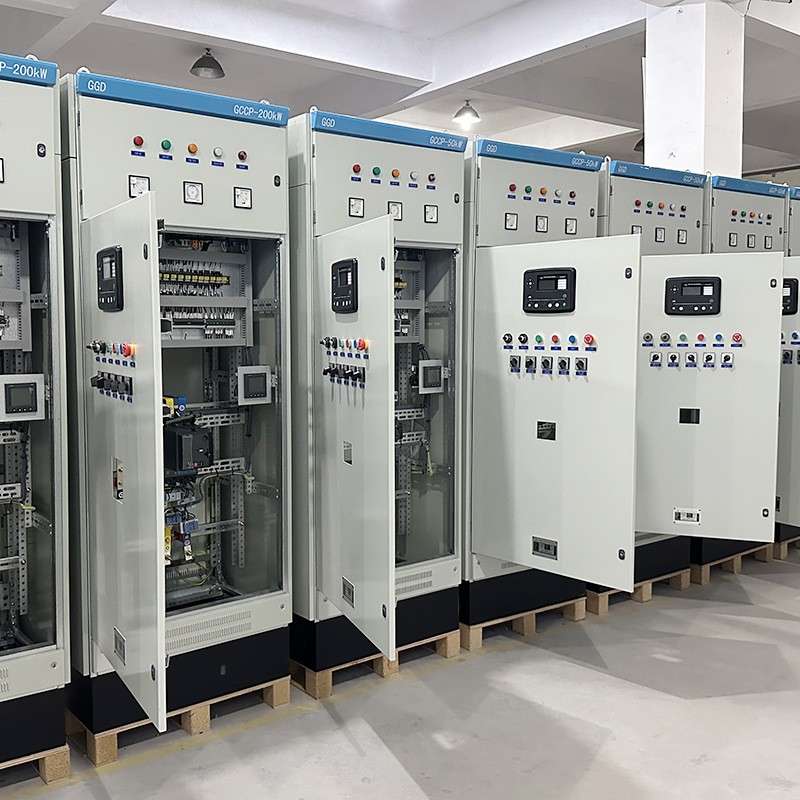 柴油发电机并机柜低压成套XL-21动力柜定 制控制电路PLC开关柜