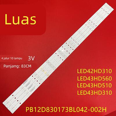 组装机43寸DV-431ESC灯条RH43-D4302X-01A-DL HL-430-4X10背光灯