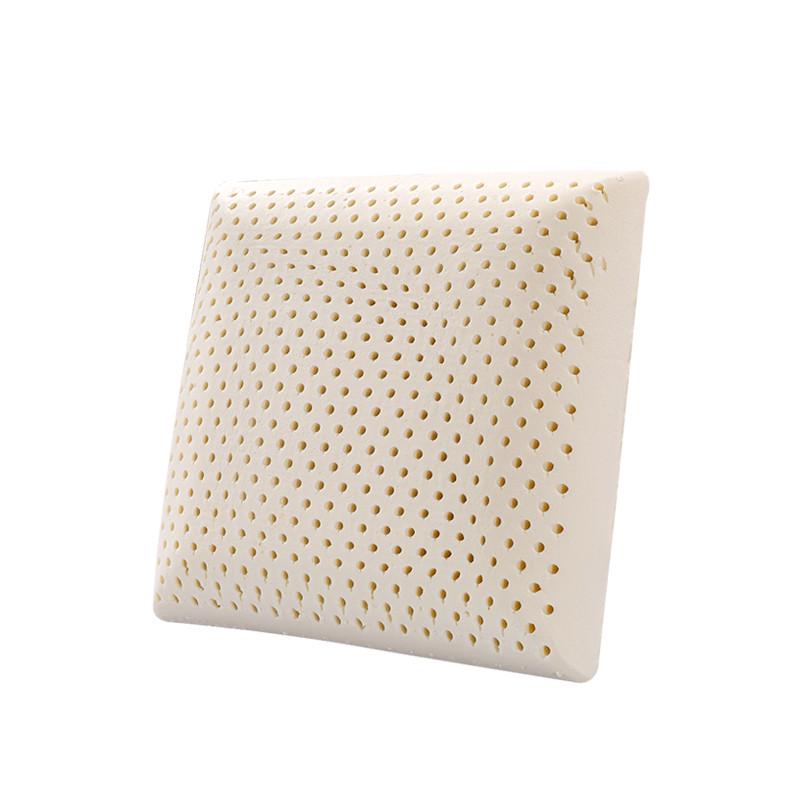 天然乳胶靠垫枕芯办公久坐护腰沙发方形抱枕汽车床头靠枕腰靠舒适