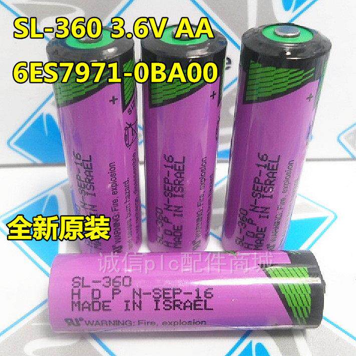 原装SL-360 AA 3.6V 西门子S7-400 PLC锂电池6ES7971-0BA00
