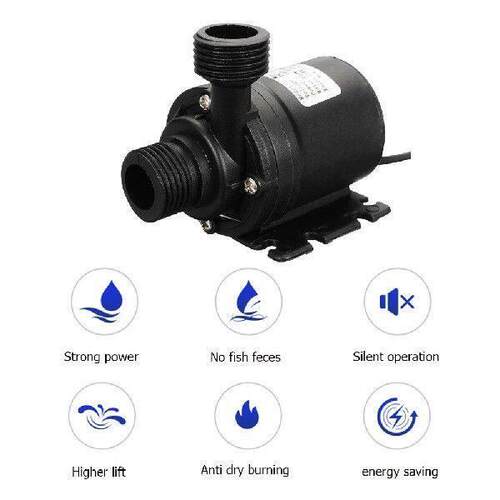 DC 12V/24V Water Submersion Pump Waterproof Centrifugal