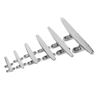 船用不锈钢绳桩游艇316不锈钢扁羊角快艇索栓船用系绳码头缆绳桩