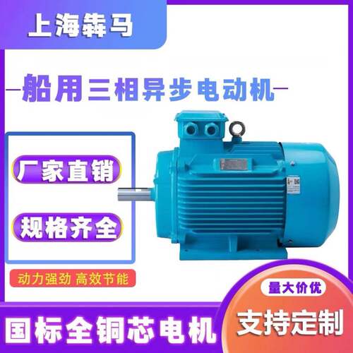 上海船用三相异步电动机YH电机11kw5.5kw15kw7.5kw4kw等船舶马达