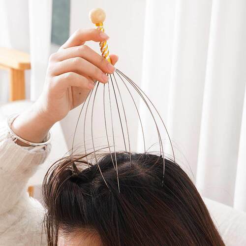 1PC Claw Massager Body Massager Octopus Head Scalp Neck Equi