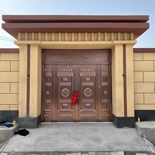 铜门别墅大门进户门庭院大门农村自建房门入户门院子大门
