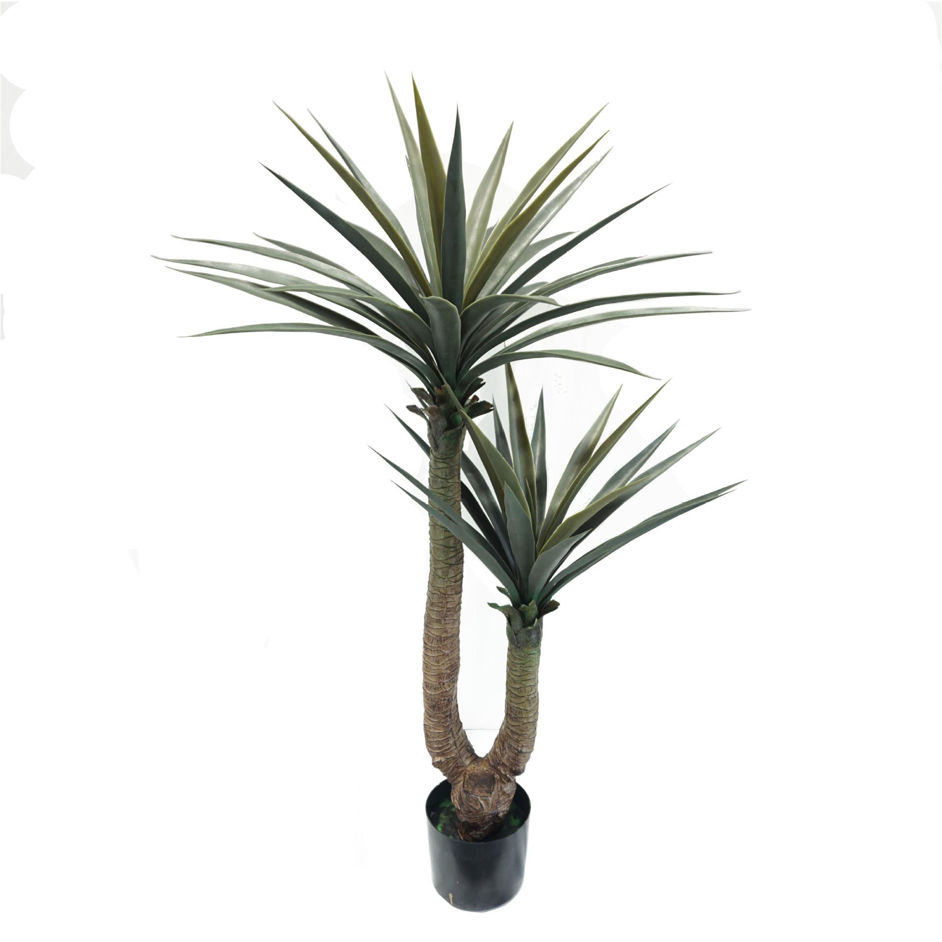 大叶剑麻仿真绿植盆景北欧风大型落地剑兰植物摆件造景配件盆栽