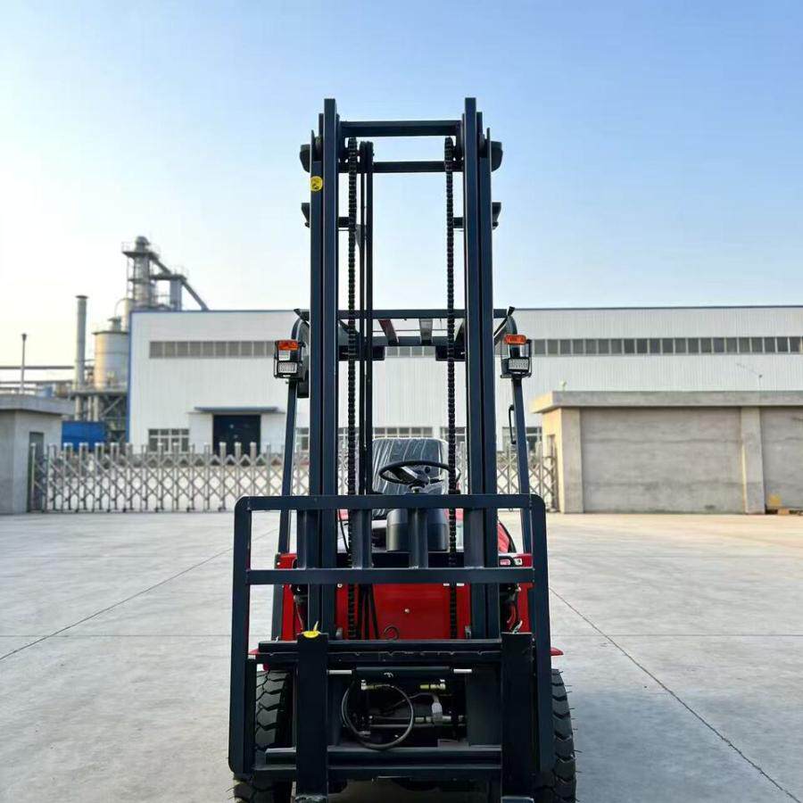 4月10日聊城全新3吨电动叉车2节门升高3米配锂电池质保3年可上牌网络拍卖公告