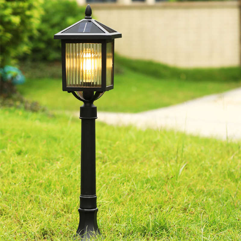 太阳能草坪灯户外花园庭院装饰灯别墅布置草地灯家用防水插地灯