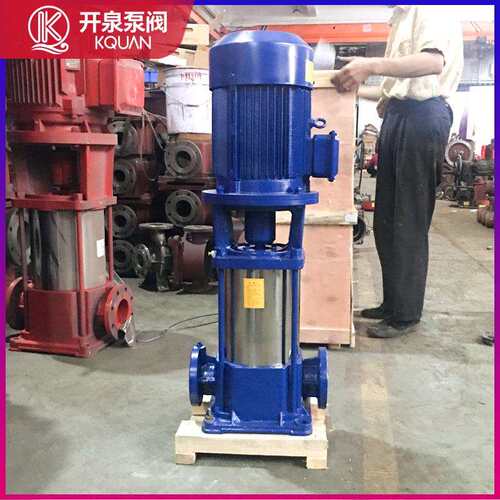 GDL立式多级管道泵高压冲洗泵 铸铁便拆式多级管道离心泵80GDL36
