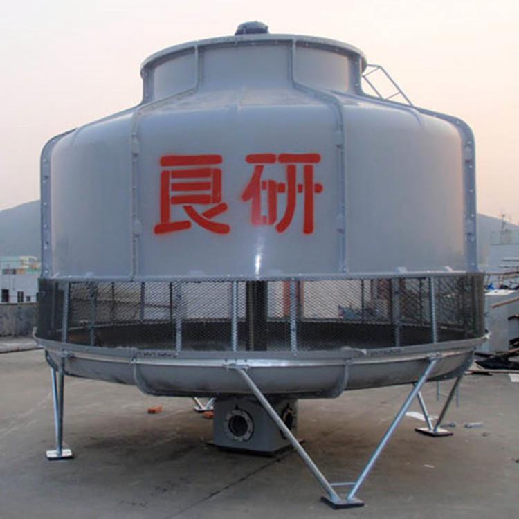 良研厂家直供80吨玻璃钢冷却塔注塑机降温逆流塔冷水一体机