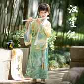 2男孩 儿童中3国风改良唐装 高档汉笙纪20出年夏秋新款 男童汉服古装