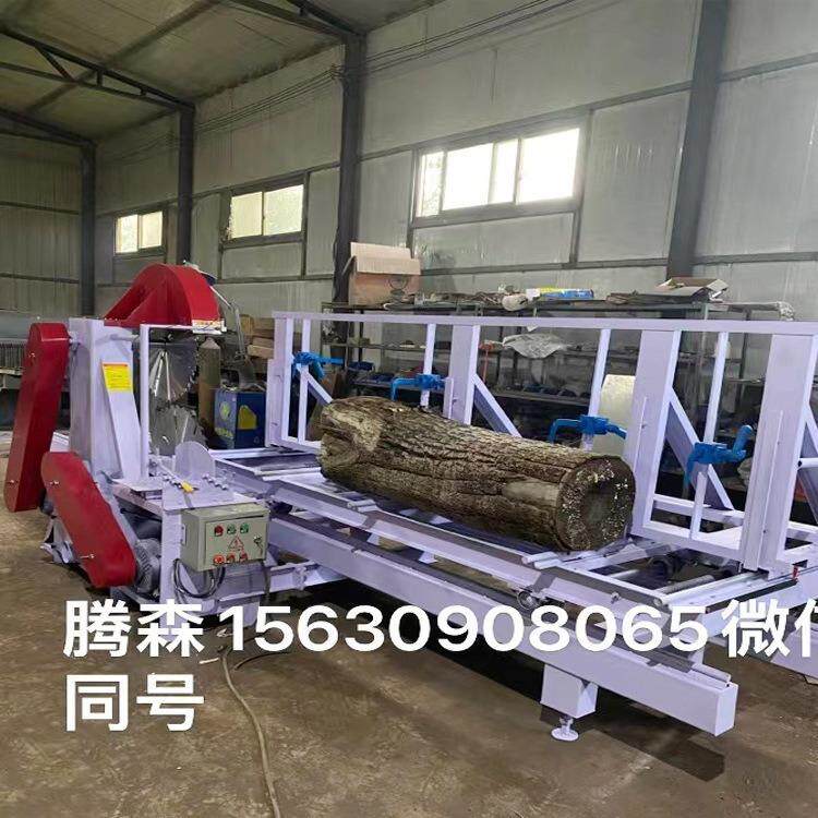 新型圆木推台锯大尺寸超薄锯片简易开料机裁板锯木工推台锯配件