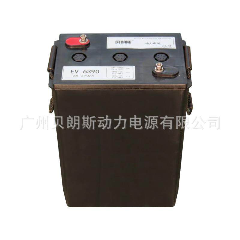 L16G-AC铅酸动力蓄电池6V390Ah 牵引用铅酸电瓶 贝朗斯厂家出口