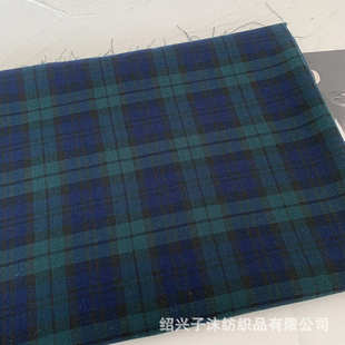 子衬衫 裤 百褶裙子格子布面料 马甲套装 复古学院风英伦格绿色系西装