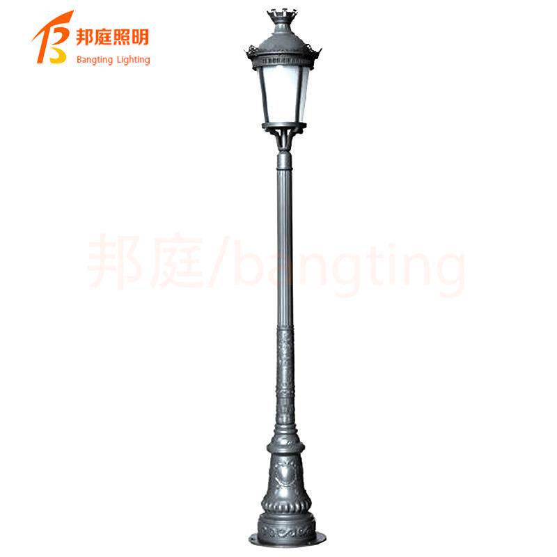 欧式仿古双头铸铝庭院灯室外小区别墅园林景观灯道路亮化户外