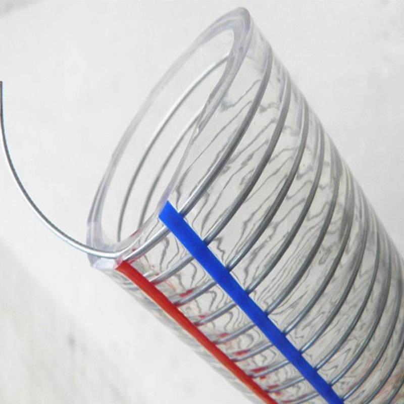 【厂家货源】PVC钢丝增强软管质好耐磨