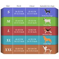 Amazon's popular night dog walking vests, large, medium and small-sized explosion-proof dog straps, LED illuminated chest straps thumbnail 5