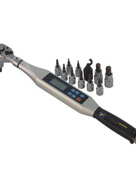 外六角套筒数显扭矩扳手300N.m棘轮头电子扭力扳手500N.m