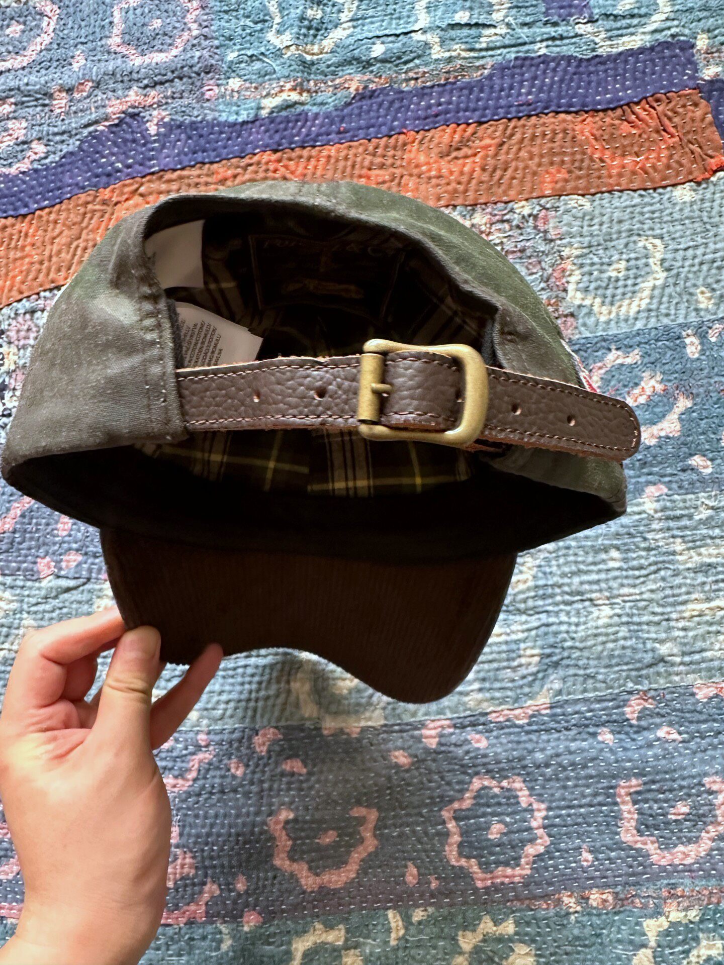 POLO RALPH LAUREN Dark Green Baseball Cap — back