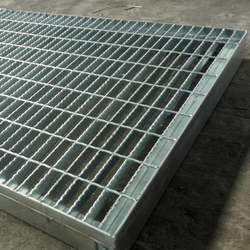 Q235踏步齿形钢格栅防滑排水沟盖板网格板不锈钢热镀锌钢格板定