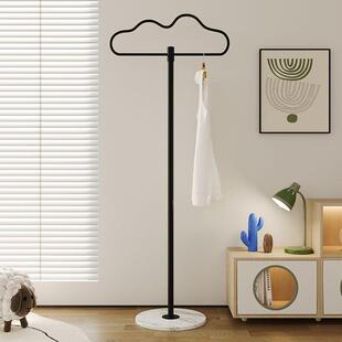 不占空间挂衣架DVB落轻可奢地卧室移动床边立式 衣衣服架收纳家用