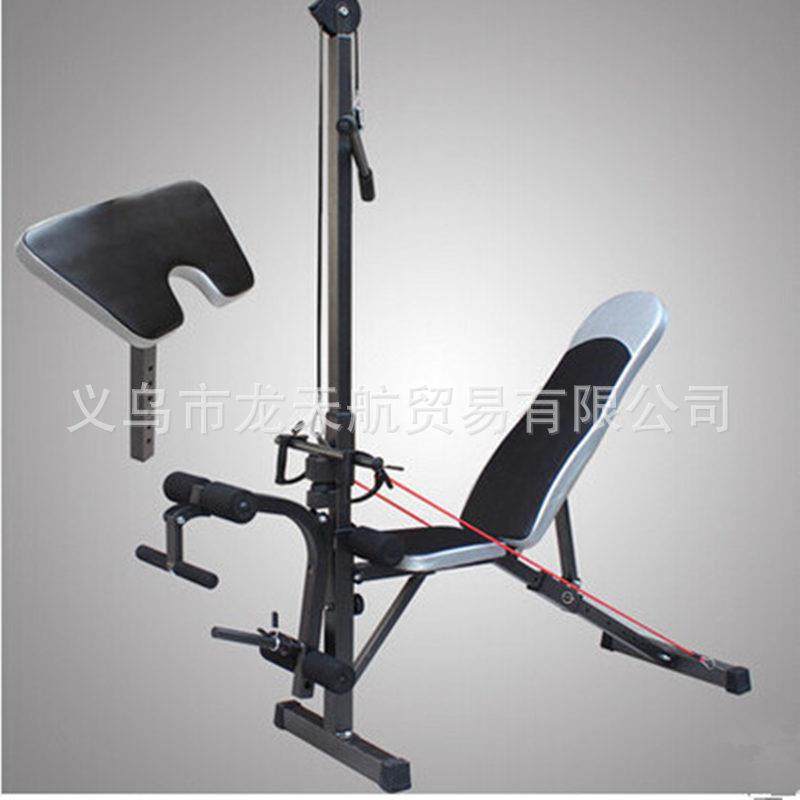 多功能哑铃凳健身椅哑铃飞鸟训练器仰卧起坐板仰卧板腹肌板牧师椅