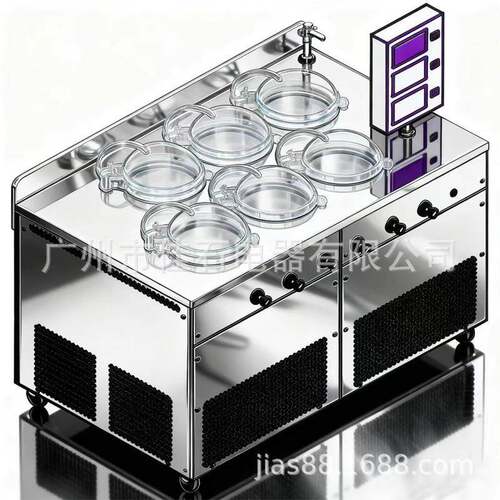 厂家 智能 6缸手工冰激凌机 gelato machine 前台冰淇淋机