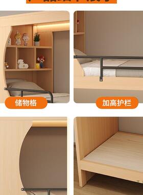 人青旅上下铺双层太舱实木F995HJJ6舍床青旅公寓民宿床成人高低空