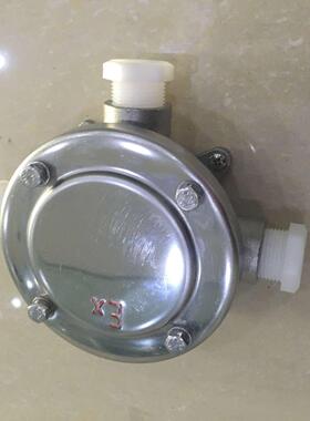 304不锈钢防爆三通接线盒G3/4四通二通6分不锈钢穿线盒