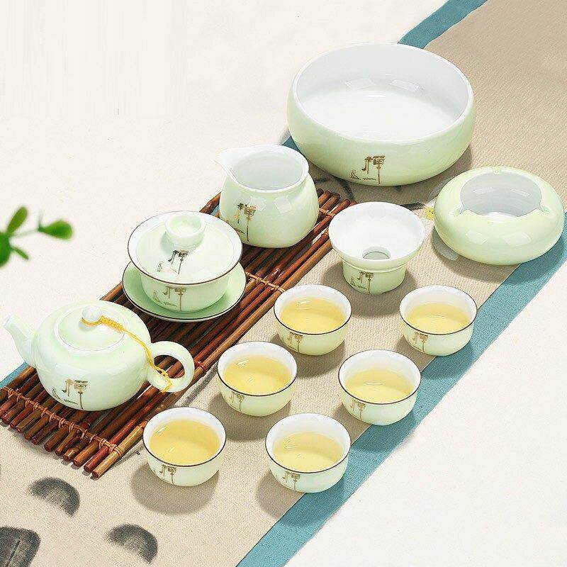 办公室实用好物网红茶具2022款年轻工夫具茶杯套装家用轻奢高