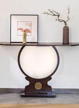 新式玄关JWP桌子户正中门玄入关置物台端景台对靠墙装饰柜极窄条