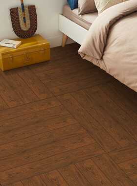 直销新款PVC自粘地板贴木纹瓷砖地直铺耐磨家用宿舍防水防潮自粘