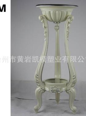 高端立式花盆架花盆注塑模具吹塑模具 古典塑料花盆模具设计制造